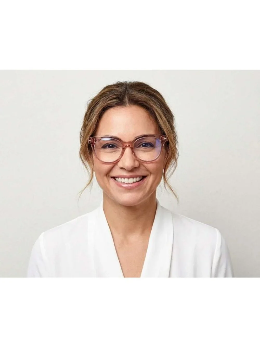 Tom Ford FT5987-B 001 Eyeglasses Black 52mm Round Frame, Blue Light Block